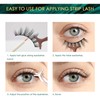 Lanciley Eyelash Glue Clear & Black 3g*2 0.1oz Strong Hold