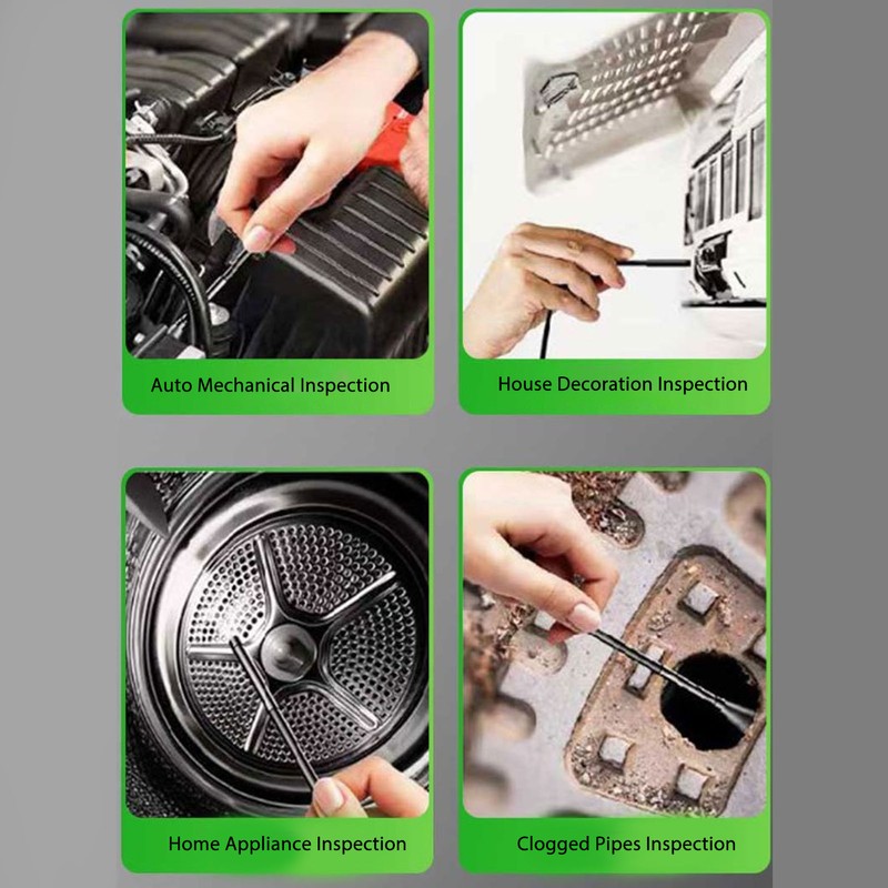 Industrial Endoscope Camera 4.3 Inch IPS 1080P HD Single Lens