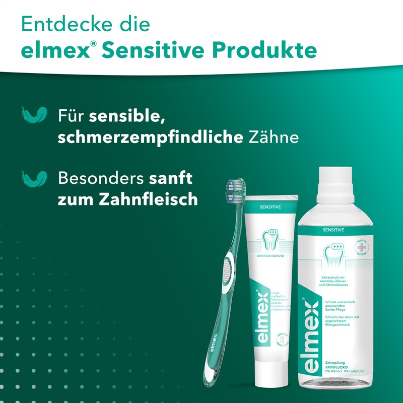 elmex SENSITIVE Toothpaste, Twin Pack