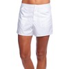 Maxine of Hollywood Women's Standard 3" Woven Swim Boardshorts, White,