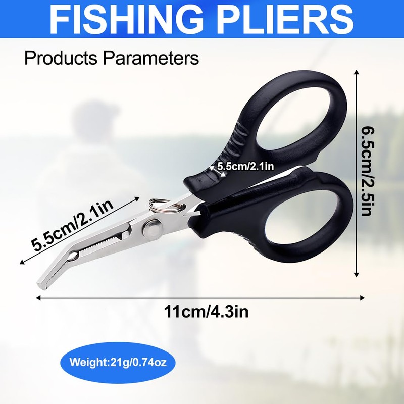 1 Pezzo Pinze da pesca Pinza Angelo in Acciaio Inossidabile