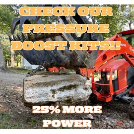 JailBreakYourtractor 2 Decal Kit Straight (NO Arch) OEM Genuine Kubota Tractor BX B L Tractor Decals Sticker Set UV Resistant