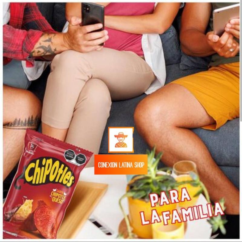 Barcel Chipotles sabor a chipotle y queso (BOX WITH 5