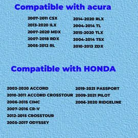 CF10134 Cabin Air Filter Air Conditioner with Activated Carbon Replacement Cabin Air Filter Accessories Compatible with ACURA CSX 2007-2011，HONDA ACCORD 2003-2024，HONDA CIVIC 2006-2015