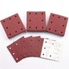 Sruhrak 110x115mm Sandpaper, 50 Pieces Sanding Sheets Hook and Loop