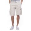 UNIONBAY Men's Survivor Belted Cargo Short, Stone, 38