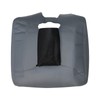 FZJDSD Dark Gray Leather Auto Center Console Leather Lid Replacement