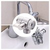 T-Adapter Valve Alloy Shower Diverter Valve 3 Way Diverter Valve