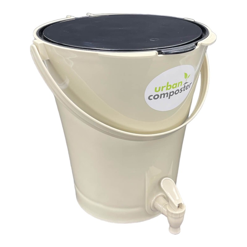 Urban Composter City Composter, Charcoal/Natural
