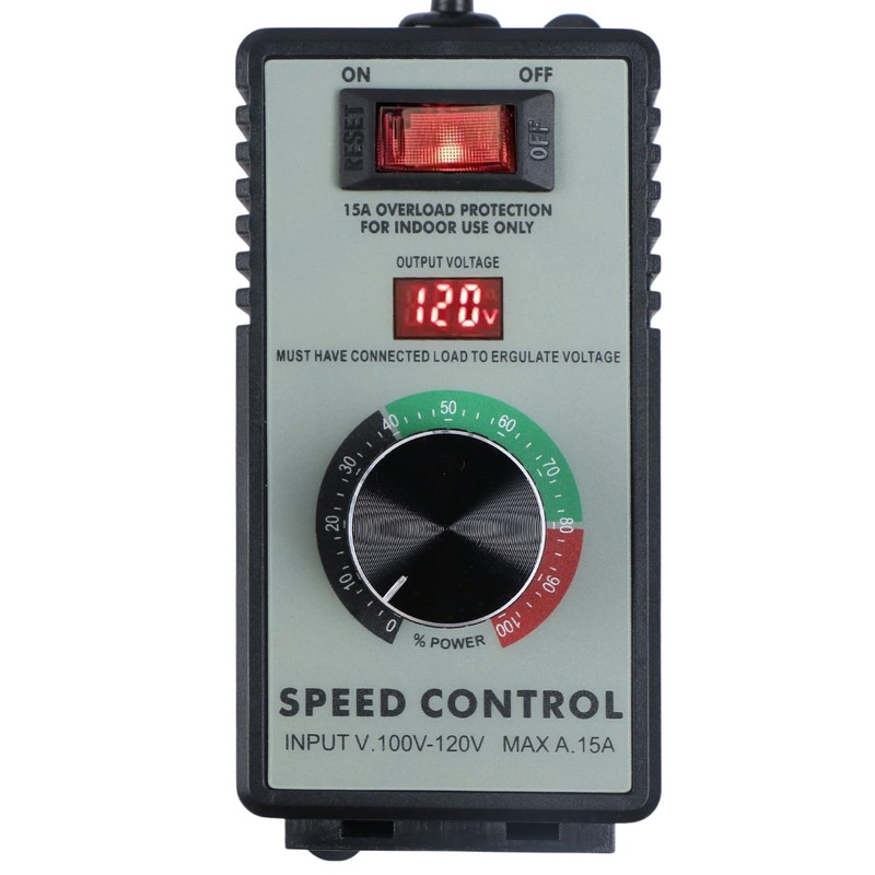 AC 120V 15A Speed Controller Variable Adjuster for Router Duct
