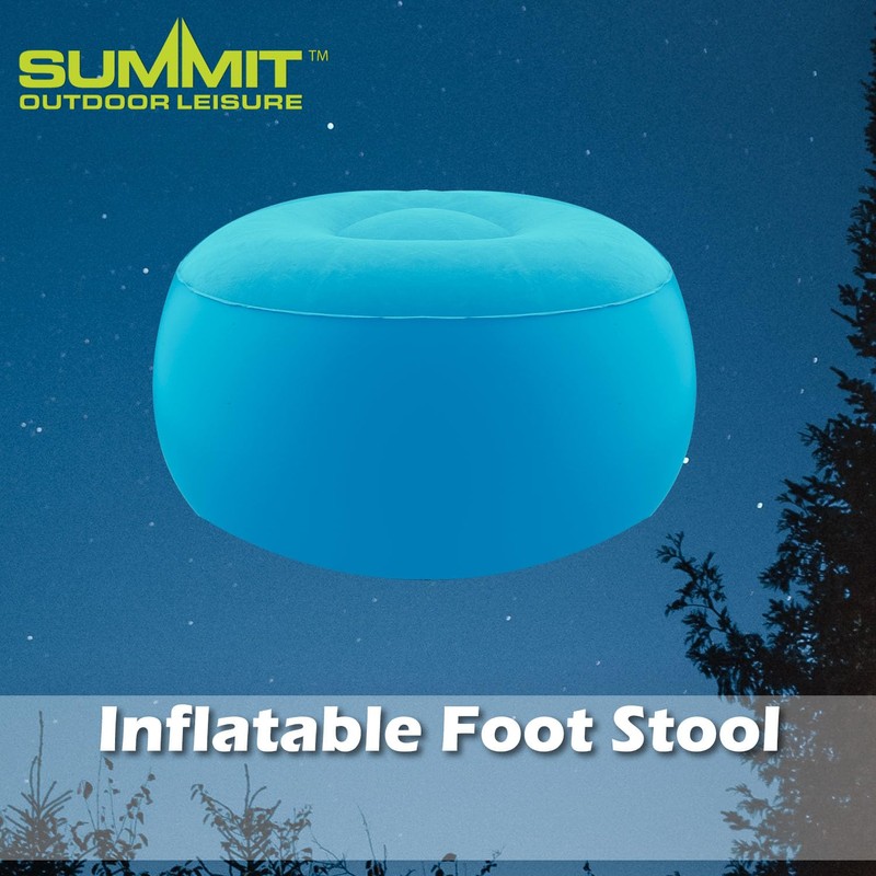 VFM e-Store - Inflatable Foot Stool Easy, Durable, Pack Away,