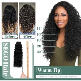 SEGO Tape in Hair Extensions Wavy 20 Inch Natural 100% Remy Human Hair Real Seamless Skin Weft Invisible Rooted Double Sided Tape Hair for Women 20pcs 50g -Light Brown-Body Wave