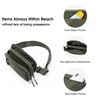 WESTBRONCO Fanny Packs for Women Men, Belt Bag with 4