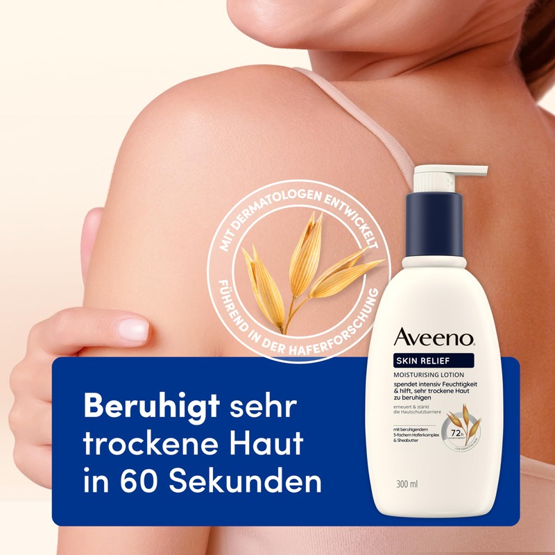 Aveeno® Skin Relief Moisturising Body Lotion with Soothing Triple Oat