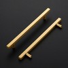 Ravinte 10 Pack Brass 7-1/2 Inch Hole Center Champagne Gold