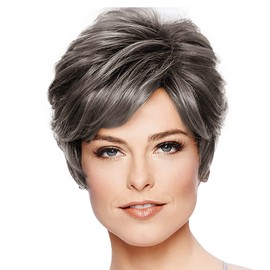 True Demure Wig Short Feathered Waves Petite Average by Eva Gabor Wigs GL 44/51