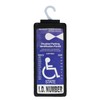 Yuoyar Ultra Transparent Handicap Placard Holder for Auto - Durable