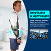 Cnosky 5702957 Arm Sling, Adjustable shoulder Strap with 4-Lab Lock,