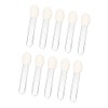 10 Pcs Eyeshadow Applicator Eyeshadow Brush Makeup Tools, Dual Sides