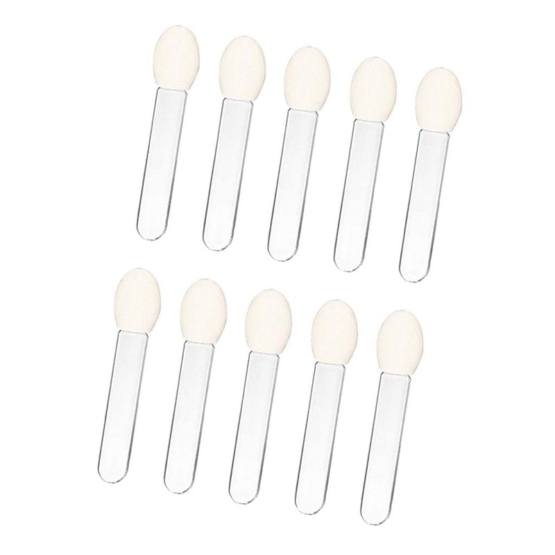 10 Pcs Eyeshadow Applicator Eyeshadow Brush Makeup Tools, Dual Sides