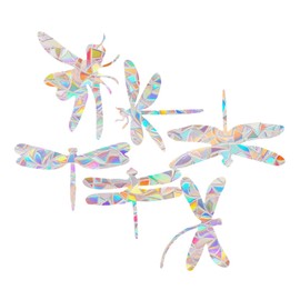 Ipetboom 6pcs Removable Collision Window Decals Colorful Bird Stickers for Home and Office Decoration Static Cling Stickers for Safety and Style Easy to Apply and Remove