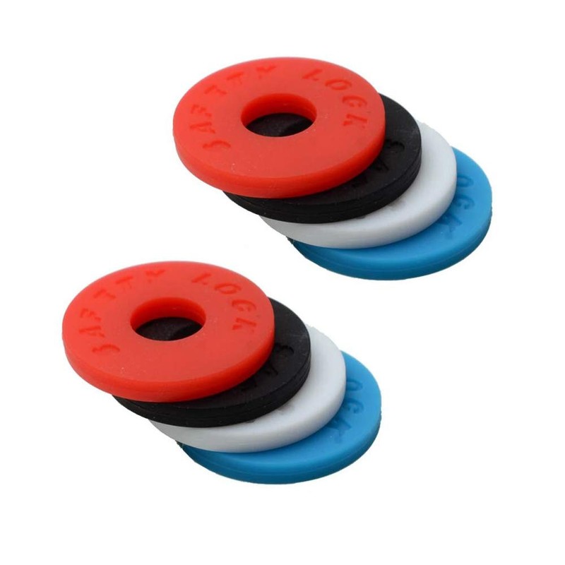 Guitar Strap Lock Set of 8 Strap Rubber Fender Strap