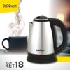 Bouilloire électrique Iron KET 18 Digiquest, acier, capacité 1.8 litres,
