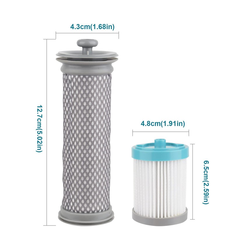 Replacement Filter Kit Compatible with Tineco A10 Hero/Master, A11 Hero/Master,