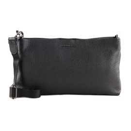 Mandarina Duck Women's Mellow Leather Shoulder Bag, black