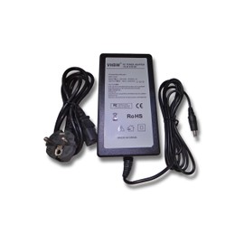 vhbw Power Supply Compatible with HP Scanjet N7710 Printer - 200 cm