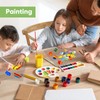 EasBriight 10-Pack of 12×12"×0.02" PET/Plexiglass Sheets, Transparent Flexible Plastic Sheet