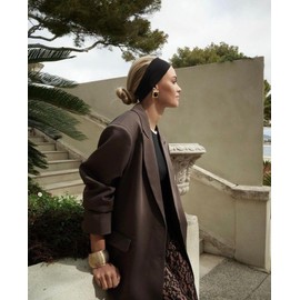 Weardear Headband for Women's Hair Soft Ladies Headband Elastic Head Band Black #1493