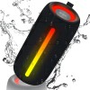 Bocina Bluetooth Oraolo Bs02 24W Inalámbrica RGB IPX6 Carga USB-C
