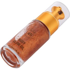 Matybobe Aceite Corporal Brillante Aceite Corporal Hidratante Humectante Brillante Marca Resplandor de Larga Duración No Graso Absorción Rápida con (30ML)