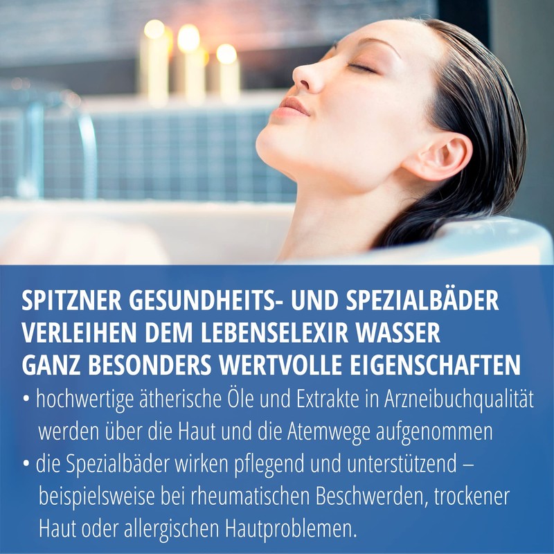 Spitzner Pflegebad Creme 200 ml – hautverträgliche und vegan, für