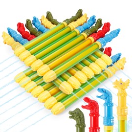 20 Dinosaur Water Guns Pool Toys Super Water Soaker Summer Toys for Kids Pool Idea Squirt Gun Outdoor Beach Backyard Game (20 Dinosaurs)