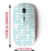 2.4G Wireless Mouse with Cute Pattern Design for All Laptops