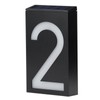 Outdoor Solar Power LED Number Sign Light House Hotel Store