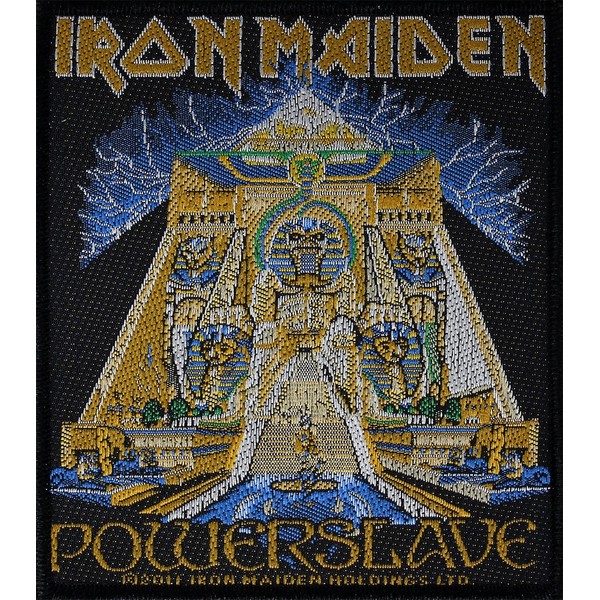 Iron Maiden Powerslave Patch Woven 9 x 10 cm