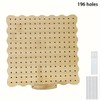 P Prettyia Crochet Blocking Board Knitting Blocking Board Hole Board