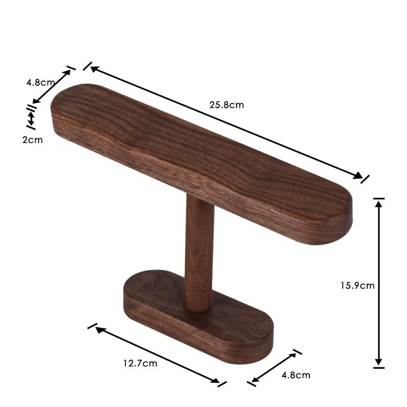 Baskiss Luxury Wooden Watch Stand, Watch Stand, Watch Stand, Display