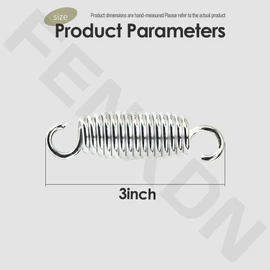 FENXDN 6 Pack Pole Pruner Replacement Spring Z104, Compatible with Ma-rvin PH4 Pruner Head, Silver