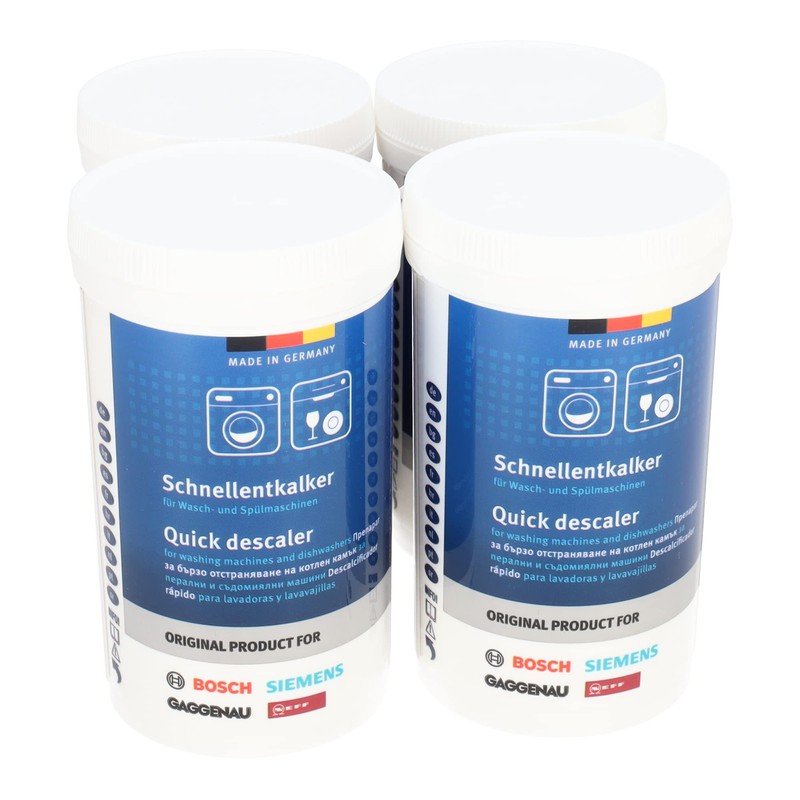 sparefixd Multipurpose Descaler, Pack of 4 to Fit Bosch Washing