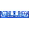 TAPORT® PURE BLUE CAR REGISTRATION HOLDER FOR ANY CAR ,