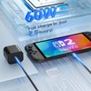 ECHTPower Switch 2 PD Charger 60W-Compatible with Switch 2/1/OLED/Lite and