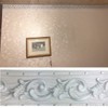 Elegant Grey Floral Molding Wallpaper Border Peel Stick Home Ceiling