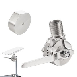 High Strength Stainless Steel Marine-Grade Adjustable Rail Mount for Starlink Mini Antenna, Specialized Perfect for Installation on Boats, Yachts, Sailboats, Eifagur