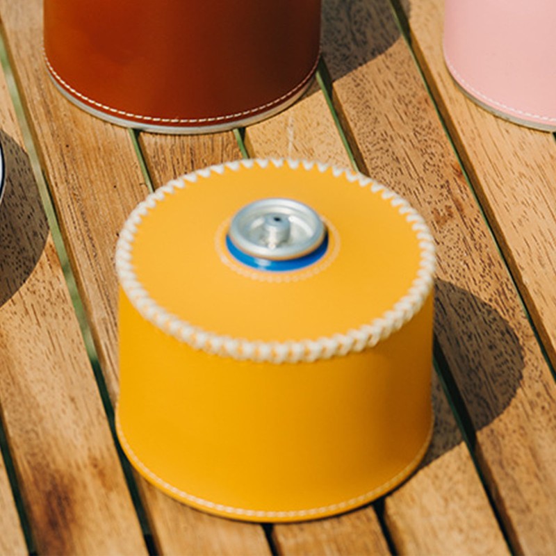 Gas Canister Protective Cover Portable PU Leather Gas Canister Cover