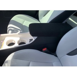 Auto Console Covers- Premium Center Console Armrest Cover Fits Toyota Prius Prime, 3 & 4 LE, XLE 2016-2022 Waterproof Neoprene Fabric- Black
