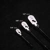 Capri Tools Ratchets, True 72-Tooth, 5-Degree Swing Arc (3-Piece Set/Flex-Head